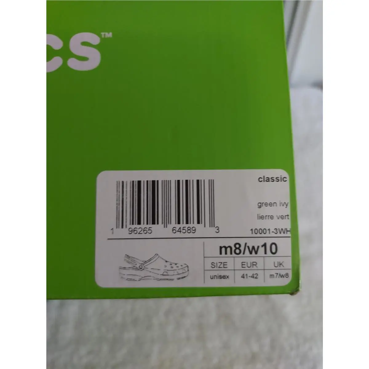 Crocs shoes - CROCS RUGRATS - RUGRATS - Green 13