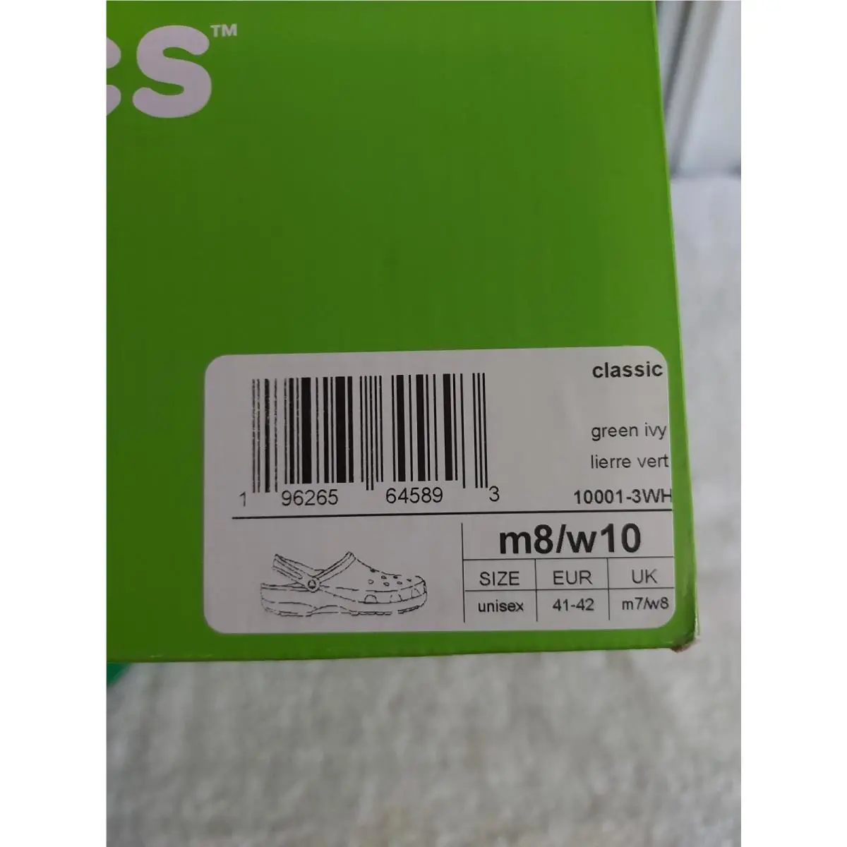Crocs shoes - CROCS RUGRATS - RUGRATS - Green 14