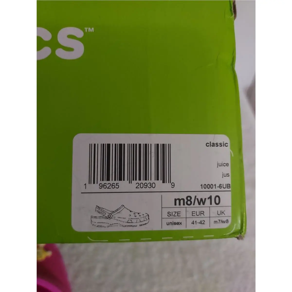 Crocs shoes - CROCS JUICE - JUICE - Pink 10