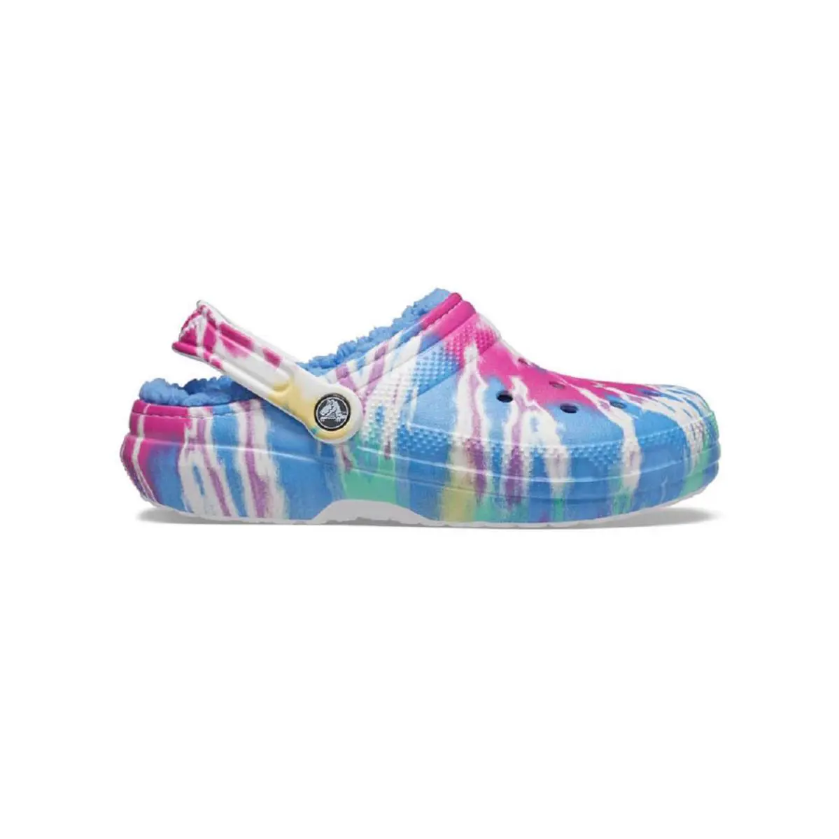 Crocs Unisex Adult P16343 Women`s Size 7 Powder Blue Multi Color