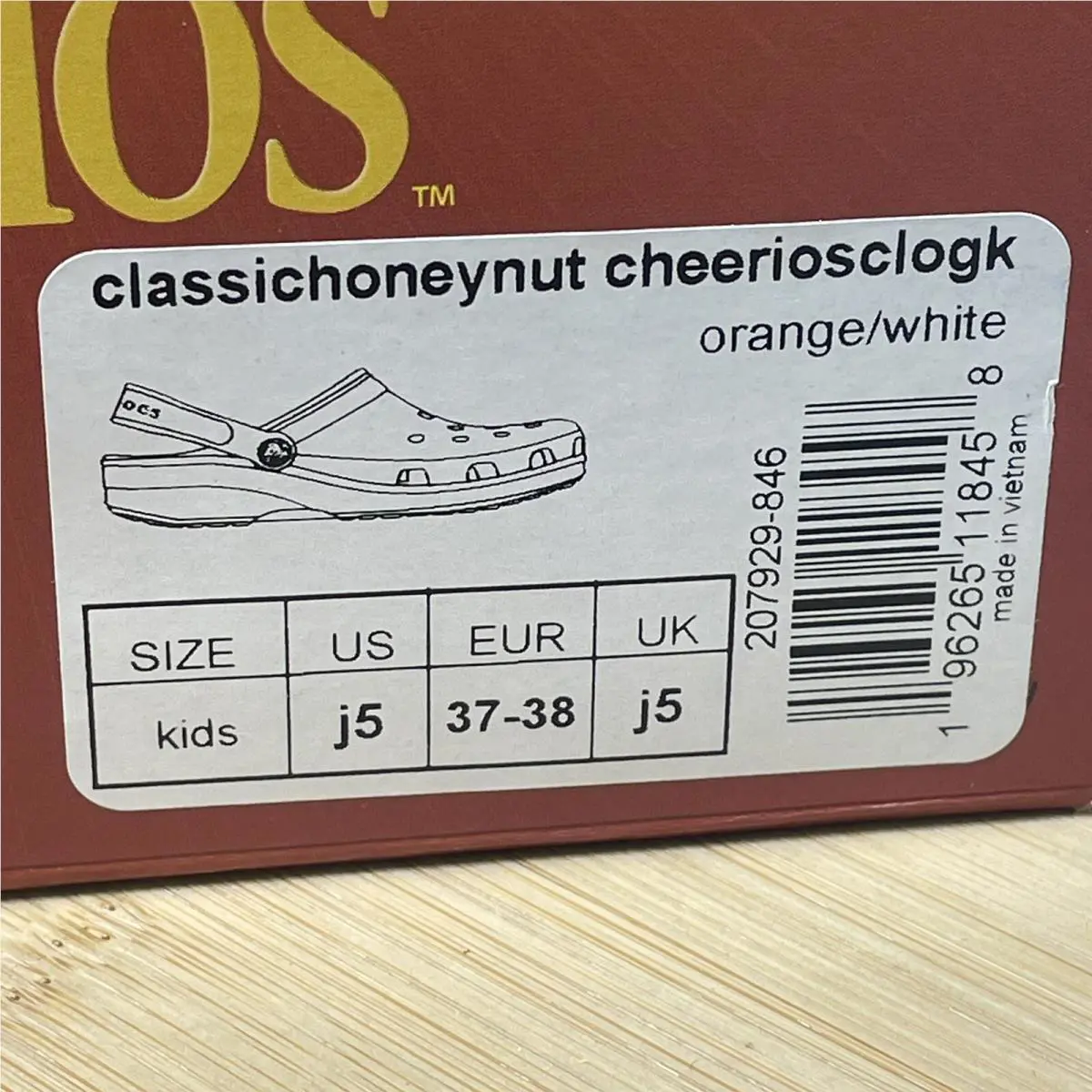 Crocs shoes - Crocs Honeynut Cheerios - Honeynut Cheerios - Yellow 12