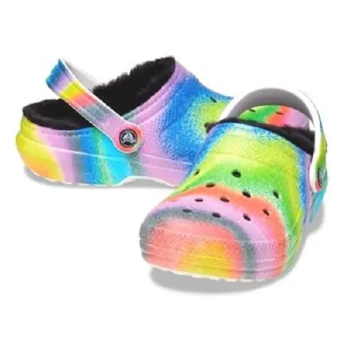 Crocs shoes - White/Multi Spray Dye - 208045-94S 0