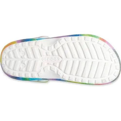 Crocs shoes - White/Multi Spray Dye - 208045-94S 5