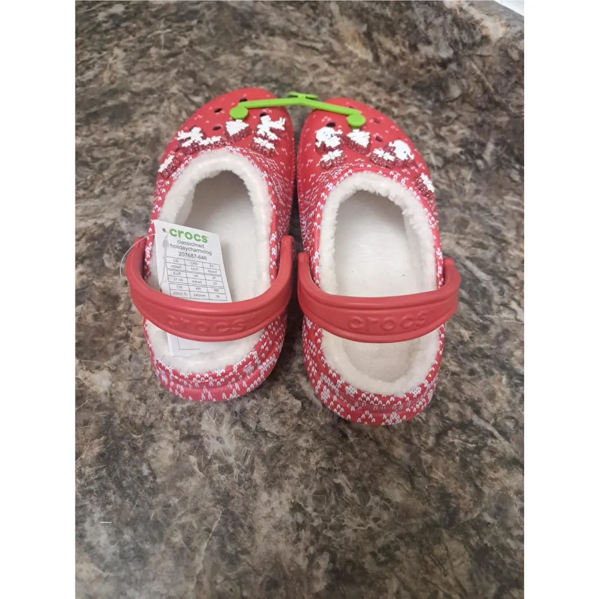 Crocs shoes - Crocs Classic - Classic - 207687-646 - Red (UPC: 0191448868656) 2