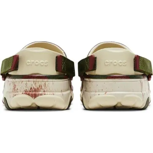 Crocs shoes - Crocs All-Terrain Clog - Clog - 210240-90H - Maroon/Olive 2
