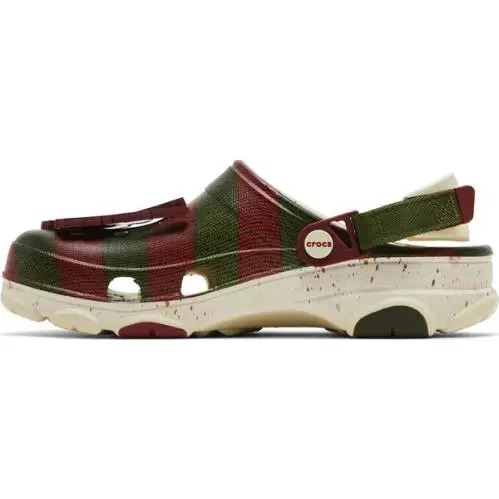 Crocs shoes - Crocs All-Terrain Clog - Clog - 210240-90H - Maroon/Olive 4