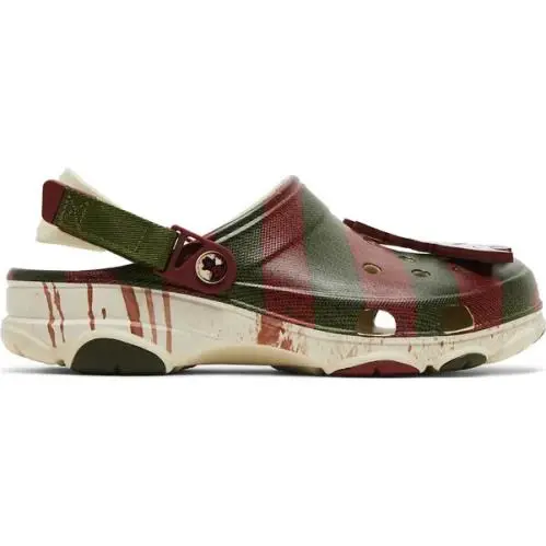 Crocs shoes - Crocs All-Terrain Clog - Clog - 210240-90H - Maroon/Olive 5