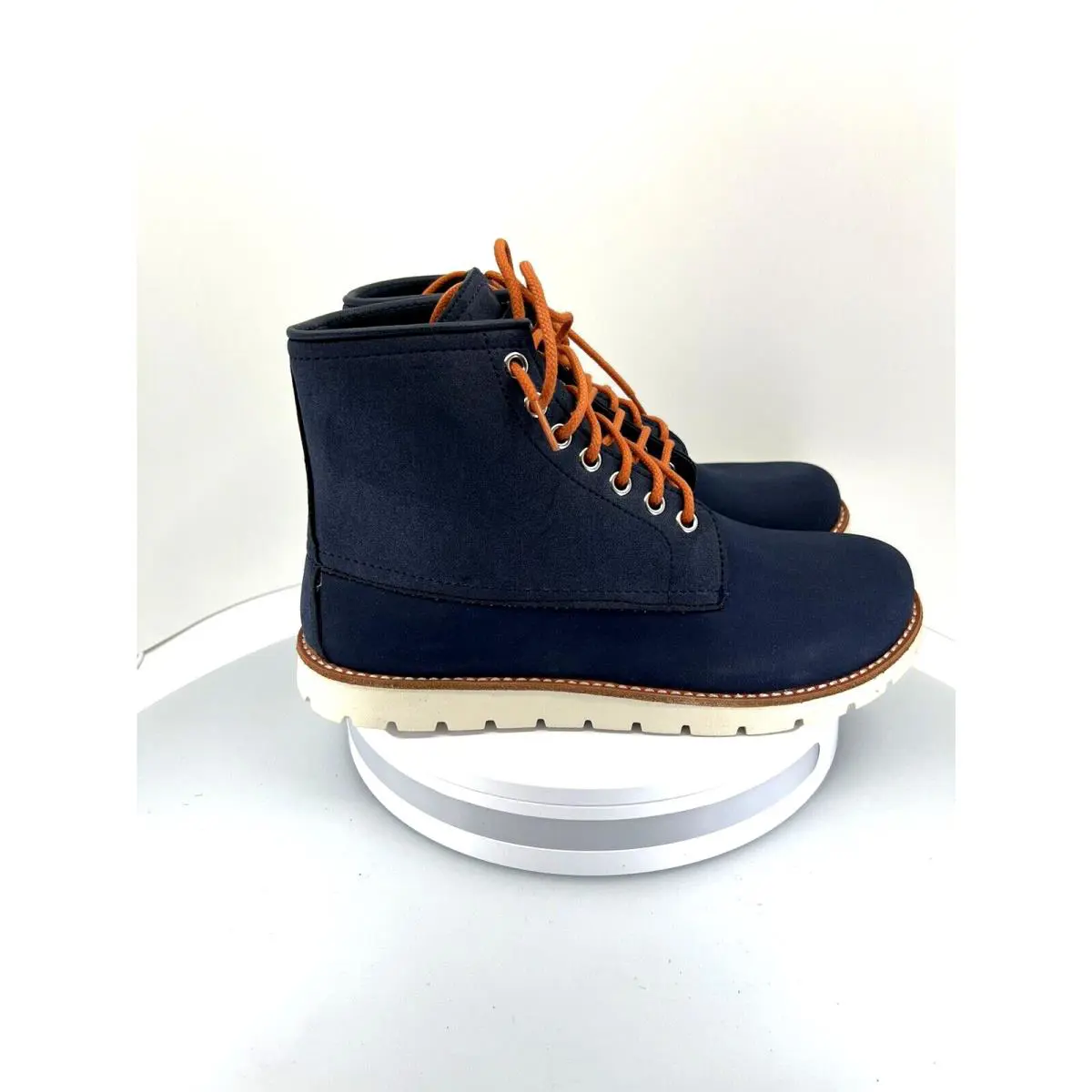 Crocs shoes - Crocs Cobbler 2.0 Lace Up Boots - Navy/Stucco 0