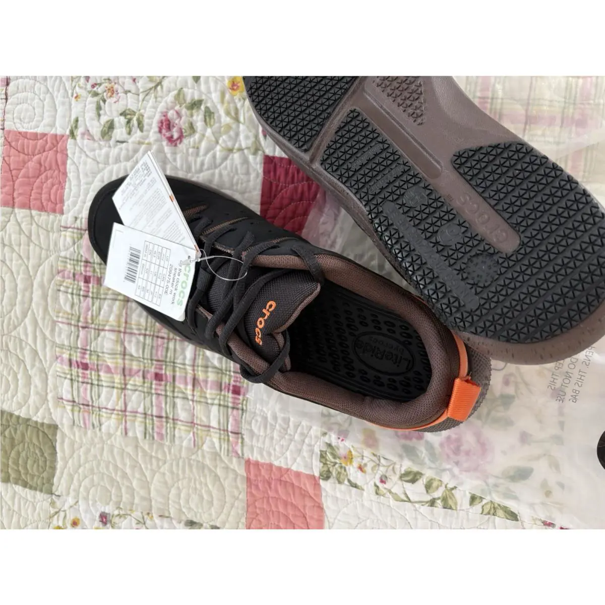 Crocs new,209475-00E Mens Camosize 12 209475-00E Lace up Total Work Most Comfort Look