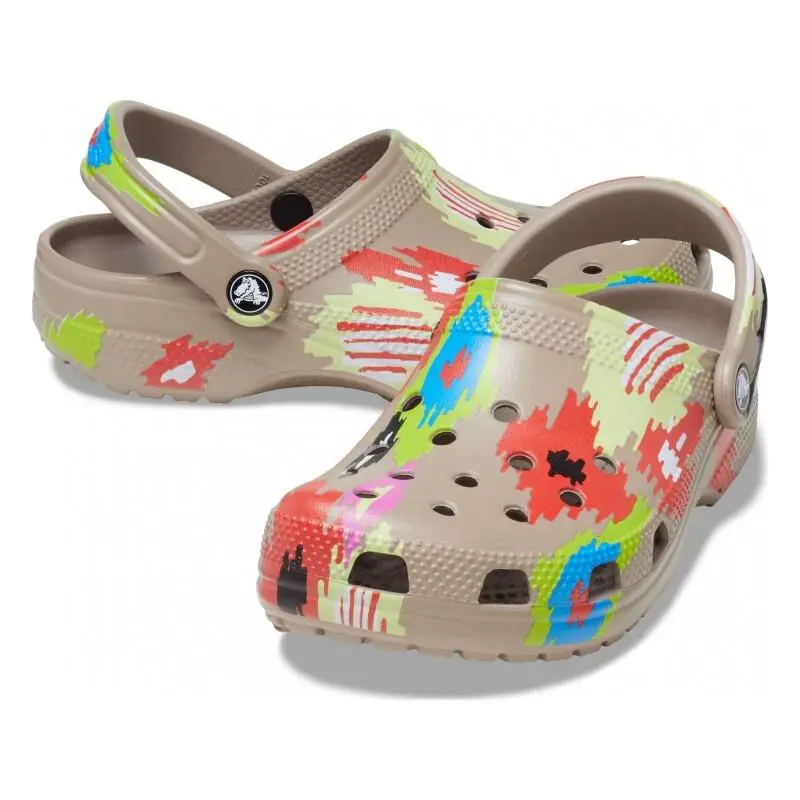 Crocs shoes - Mushroom Brown Multi - 208059-2ZJ 2