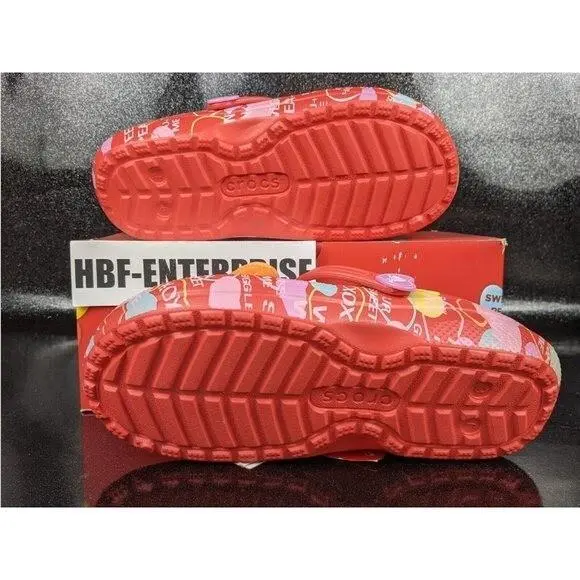 Crocs shoes - Red Pink 1