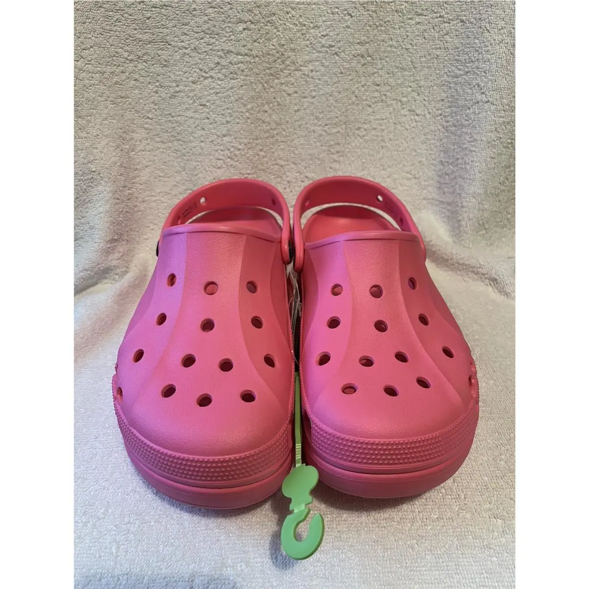 Crocs Baya Platform Clogs Barbie Pink 208186-6QQ Size Women`s 10