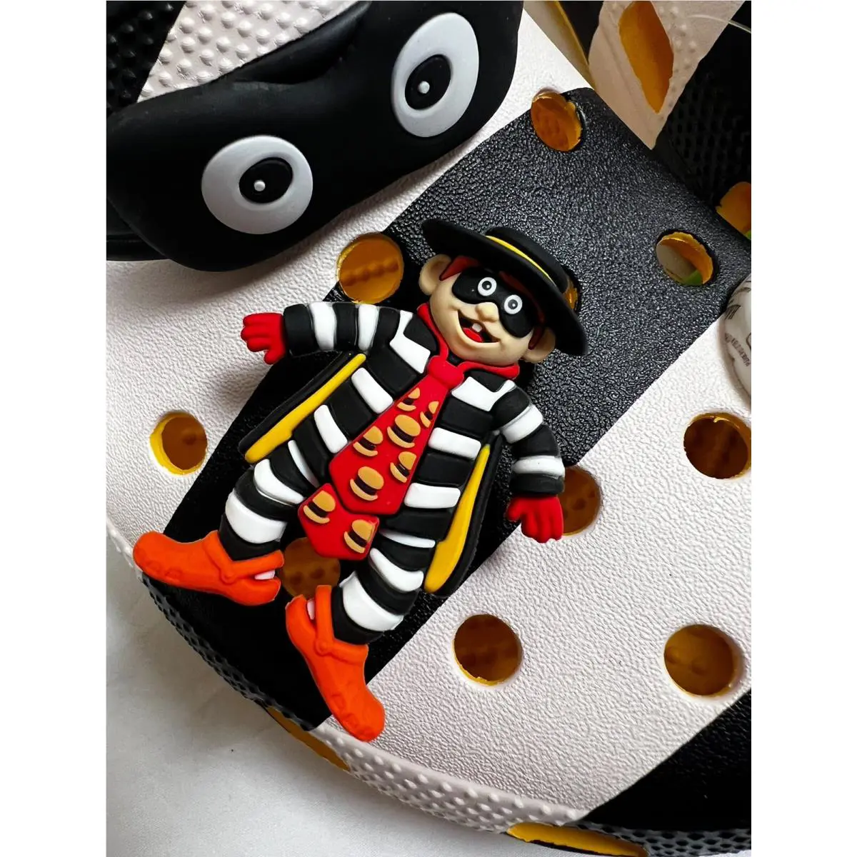 Crocs shoes - McDonalds X Crocs Classic Clog - Black White (UPC: 0196265512447) 2