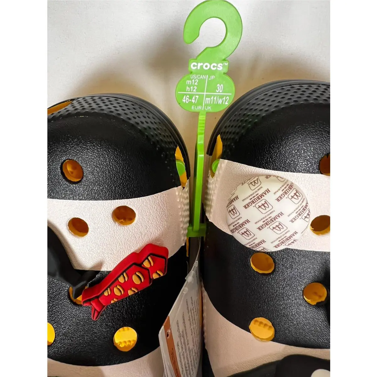 Crocs shoes - McDonalds X Crocs Classic Clog - Black White (UPC: 0196265512447) 3