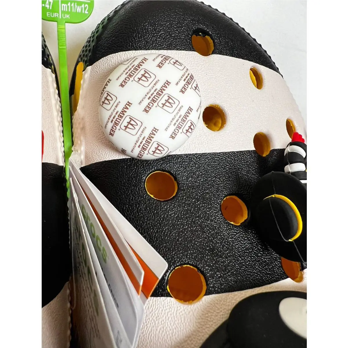 Crocs shoes - McDonalds X Crocs Classic Clog - Black White (UPC: 0196265512447) 7