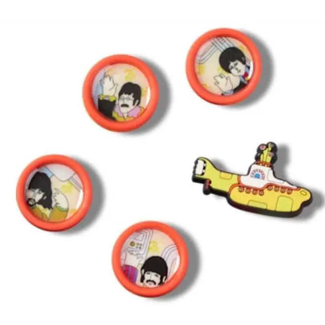 The Beatles Yellow Submarine Jibbitz Shoe Charm For Crocs