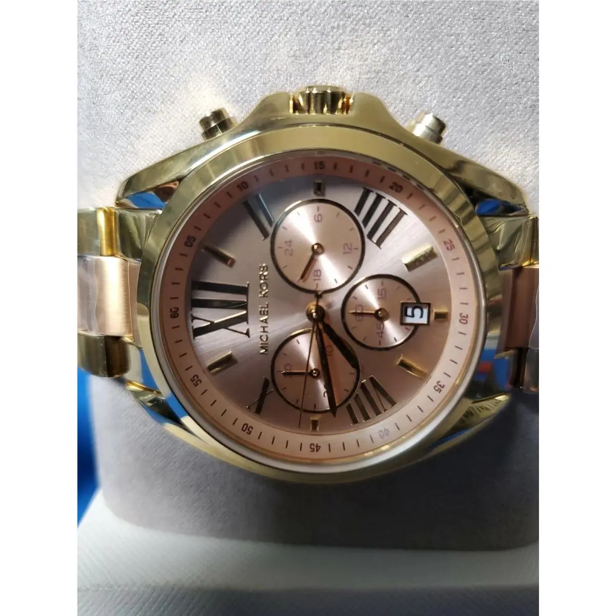 MK6359 Bradshaw Women`s Watch - Gold/rose by Michael Kors