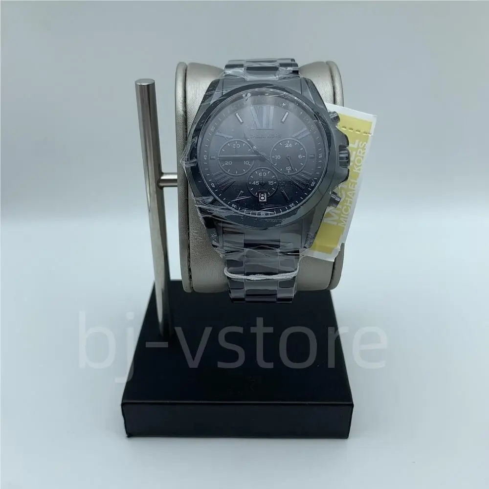 Michael Kors MK6248 Bradshaw Navy Blue Dial Stainless Steel Band Men`s Watch
