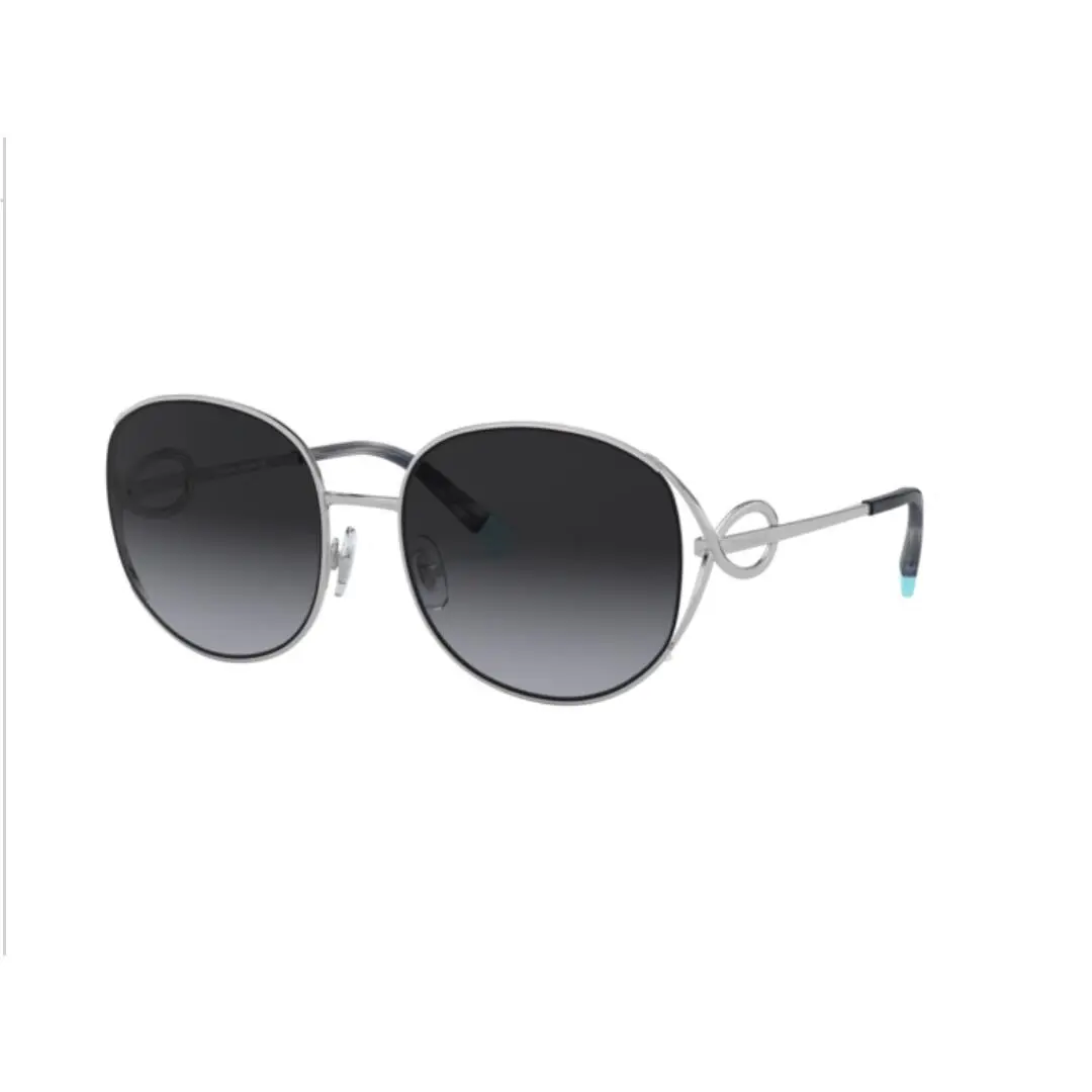 Tiffany Co. Sunglasses TF3065 Women`s Metal Frame Sunglasses 56mm