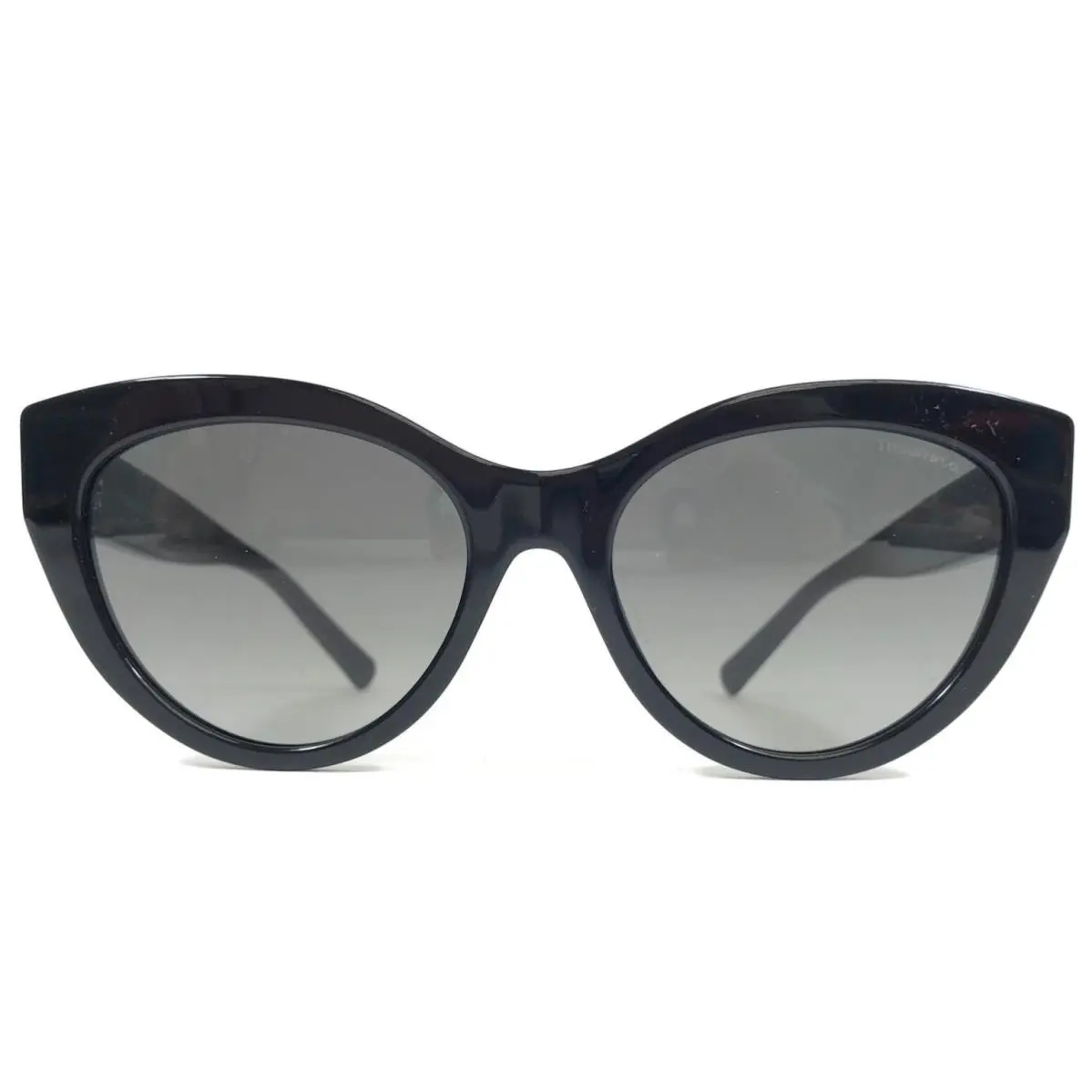 Tiffany Co. Sunglasses TF4220 8001/71 Black Cat Eye with Grey Gradient Lenses