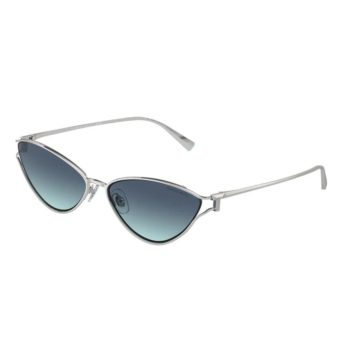 Tiffany TF 3095 Silver/blue Shaded 6001/9S Sunglasses