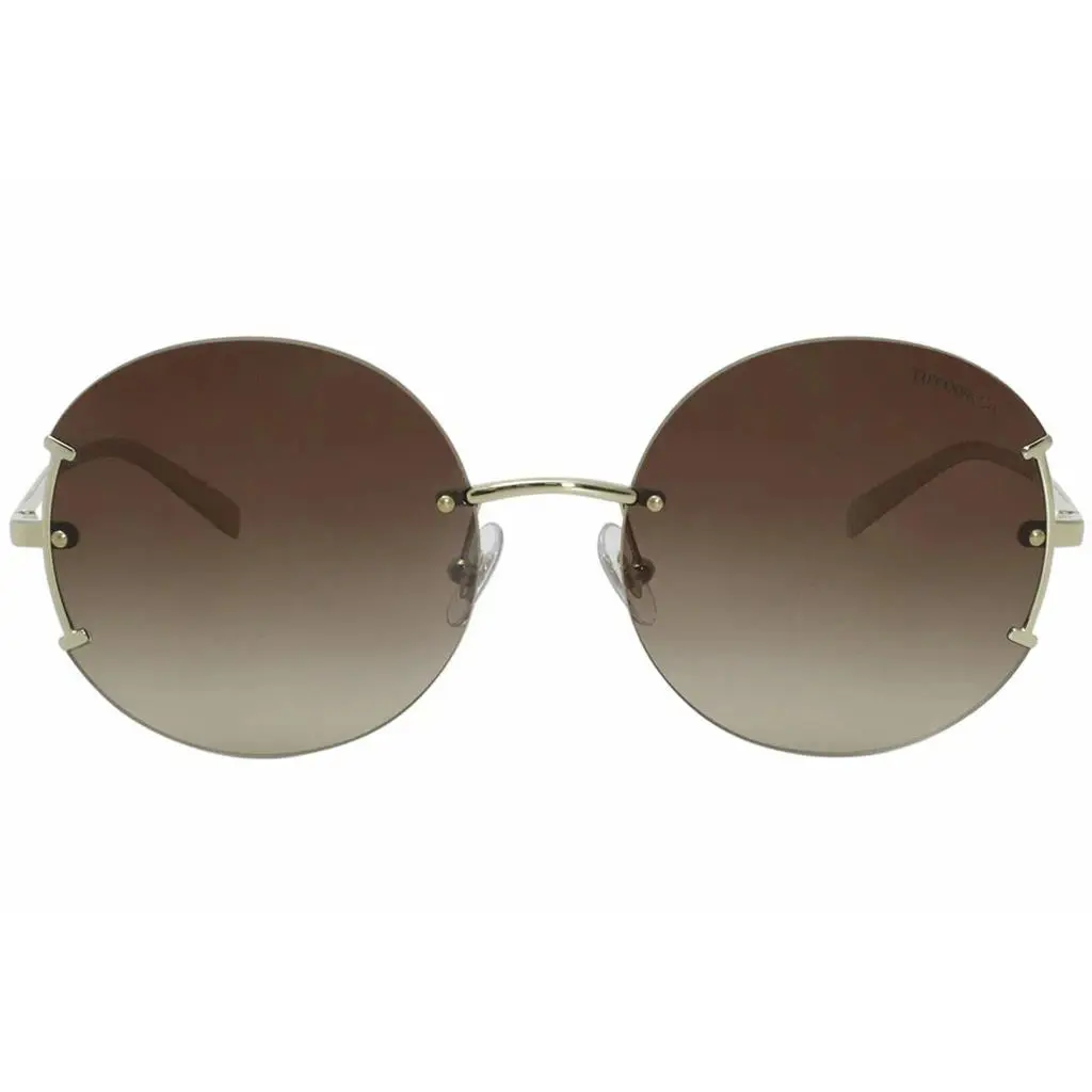 Tiffany Co Sunglasses TF3071 6021/3B Pale Gold Frames 57mm ST