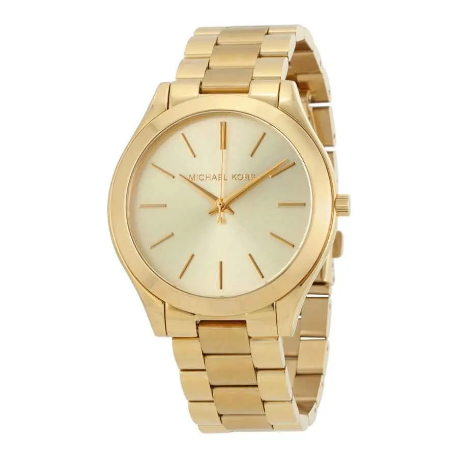 Michael Kors MK3179 Runway Champagne Dial 42 mm Women`s Watch