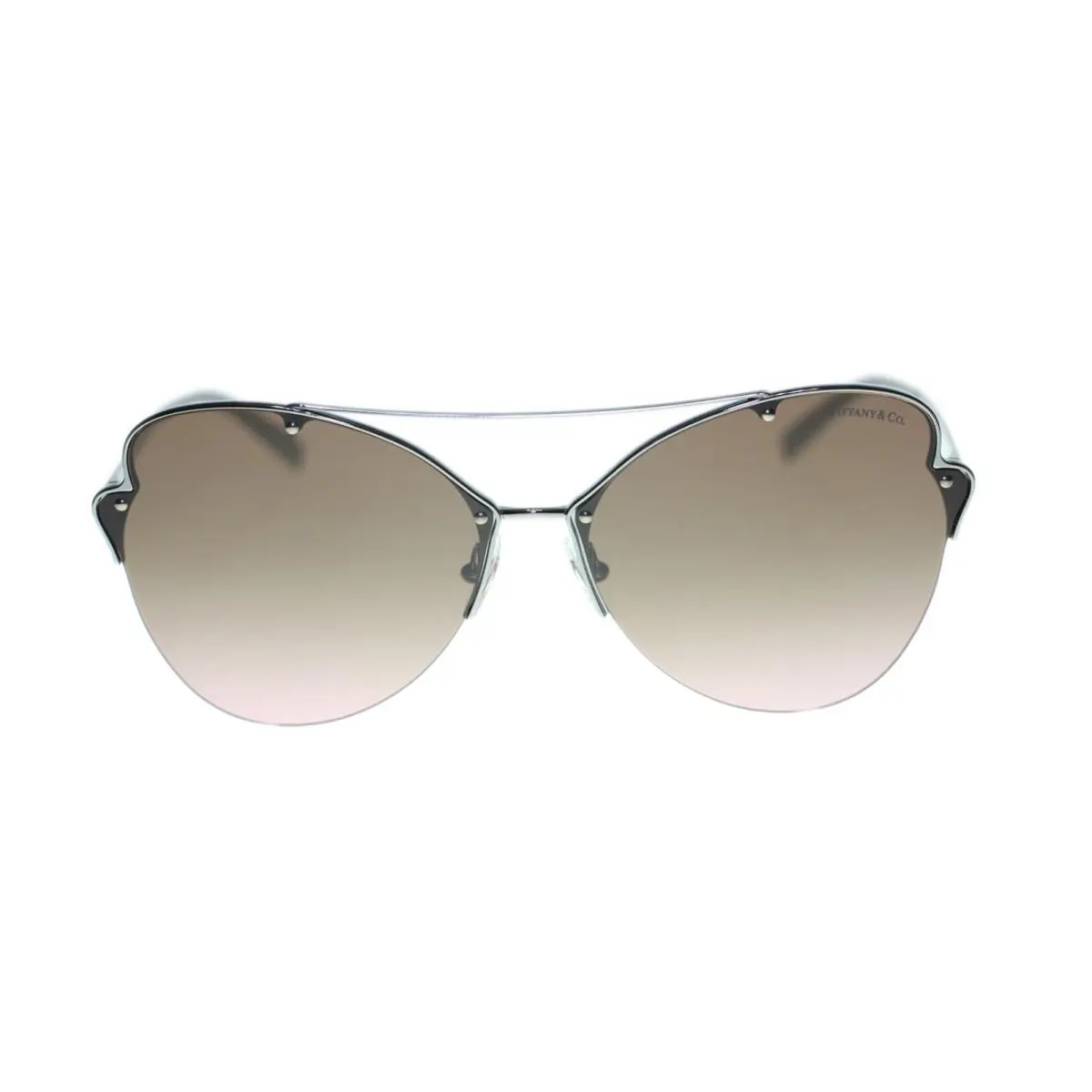 Tiffany Co. TF3063 60039T Gunmetal Frame Gradient Lens Sunglasses 64mm