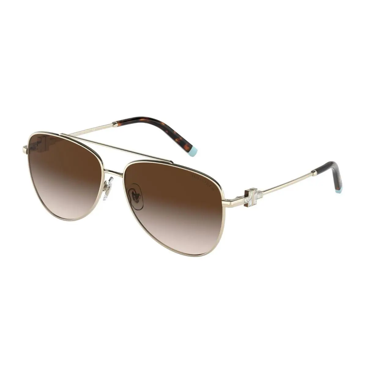 Tiffany TF 3080 Gold/brown Shaded 6021/3B Sunglasses