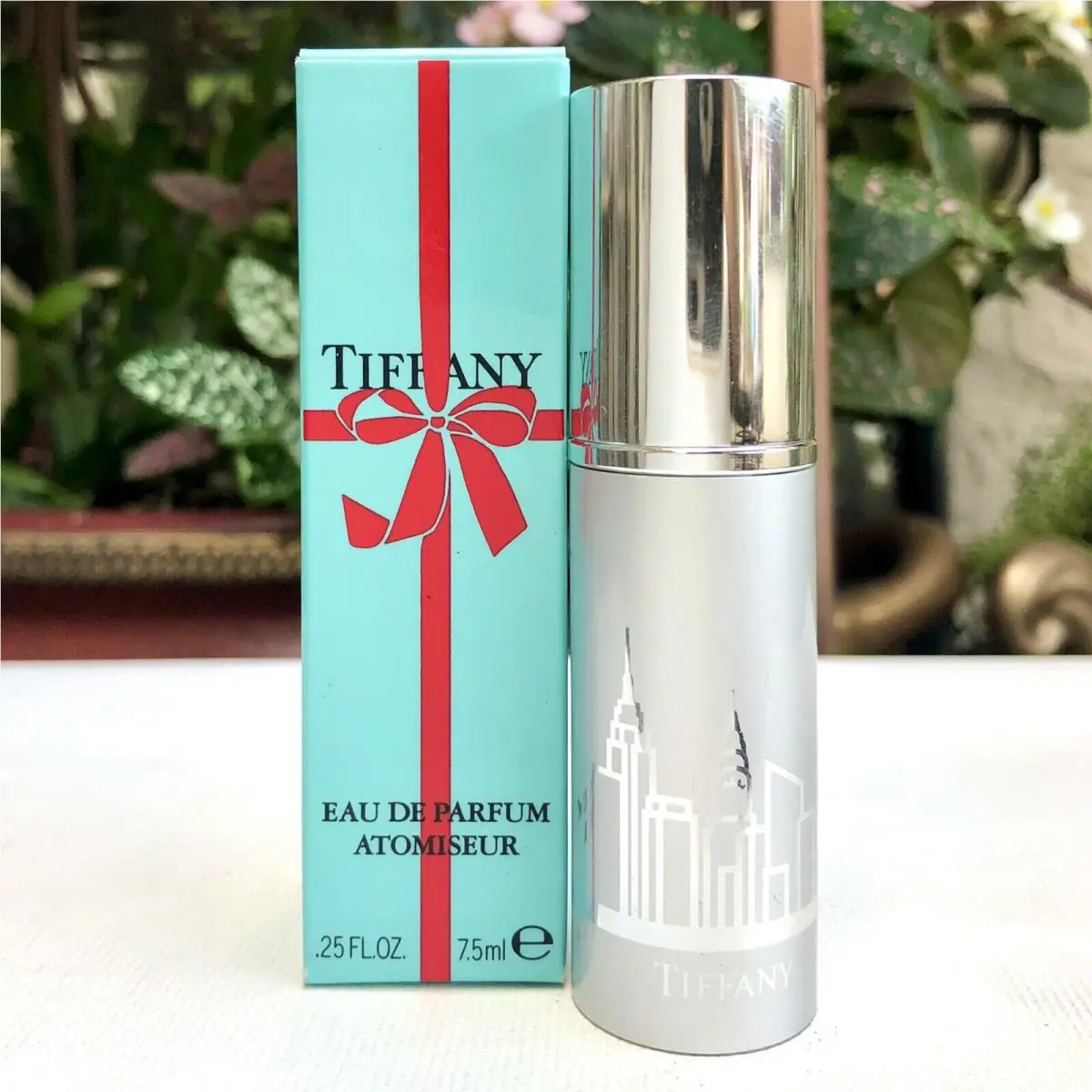 Vintage Tiffany CO Edp .25oz Mini Perfume Spray Rare Refillable