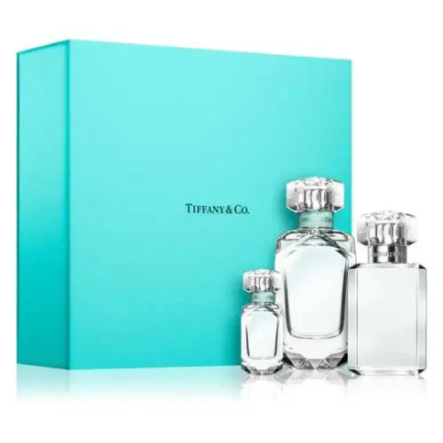 Tiffany Co. 3pc Set For Women 2.5fl oz EDP/3.4fl oz Body lotion/0.16 oz Mini by Tiffany & Co.