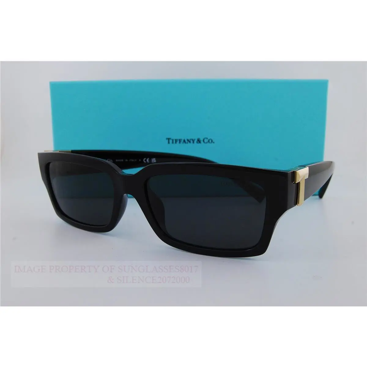 Tiffany Co. Sunglasses TF 4226U 8001S4 Black/dark Grey For Women