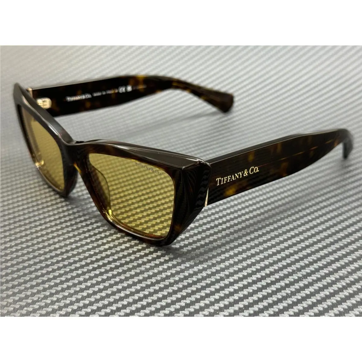 Tiffany TF4230 8015 7 Havana Yellow Women`s 54 mm Sunglasses
