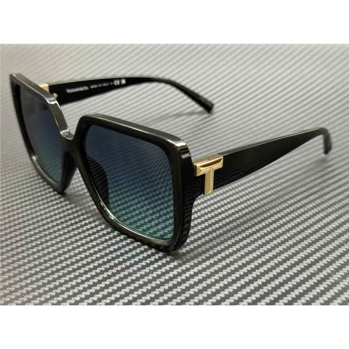 Tiffany TF4206U 80019S Black Blue Gradient Women`s 58 mm Sunglasses by Tiffany & Co.