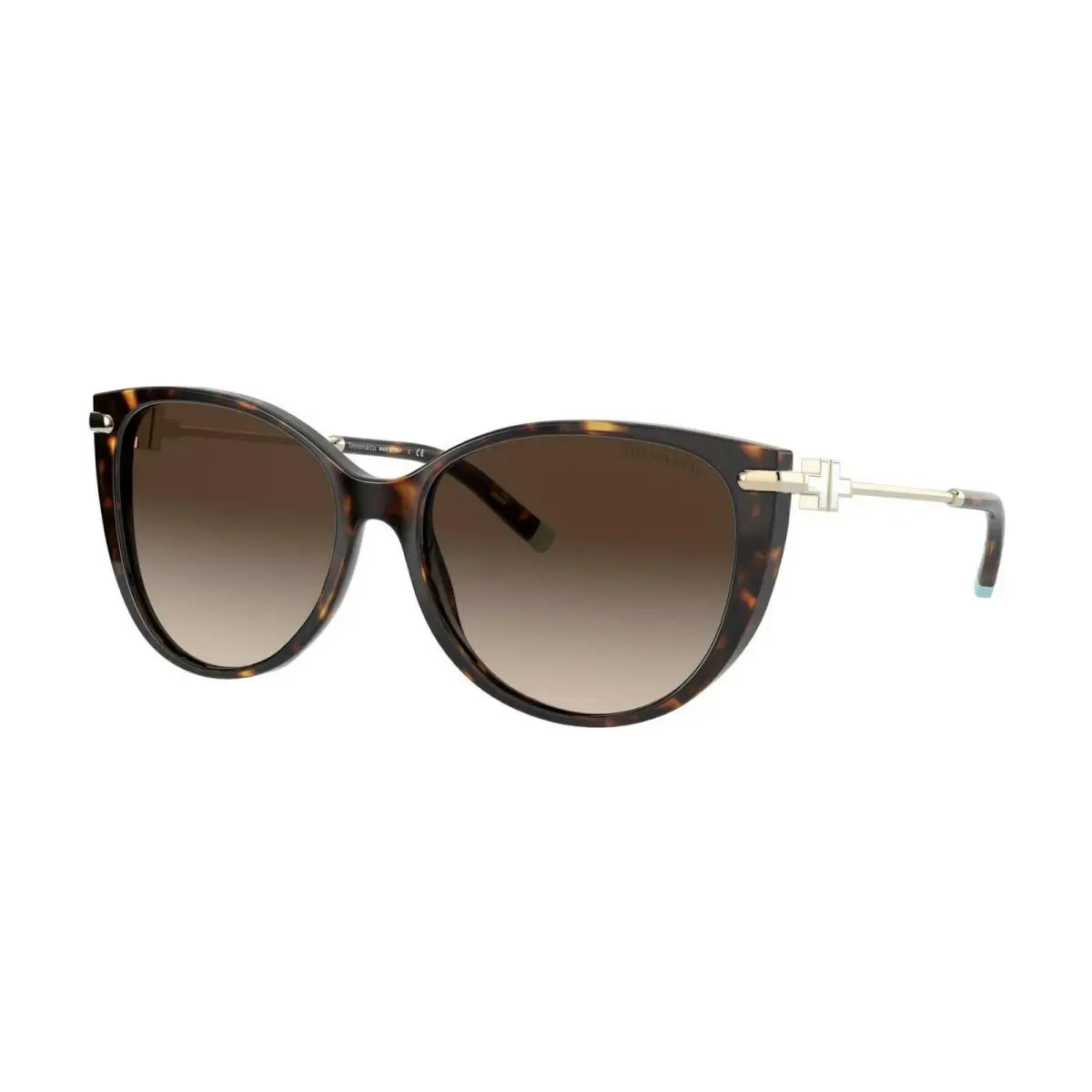 Tiffany T TF 4178 Havana/brown Shaded 8015/3B Sunglasses by Tiffany & Co.