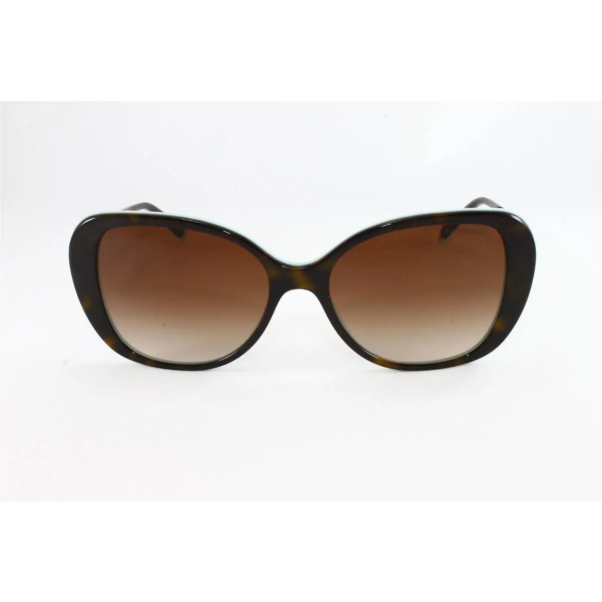 Tiffany Sunglasses Women`s TF4156 81343B Havana/blue 55mm Brown Gradient