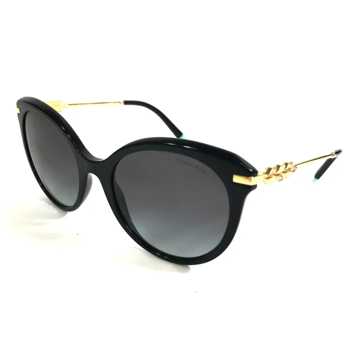 Tiffany Co. Sunglasses TF4189-B 8344/3C Black Gold Frames with Grey Gradient by Tiffany & Co.