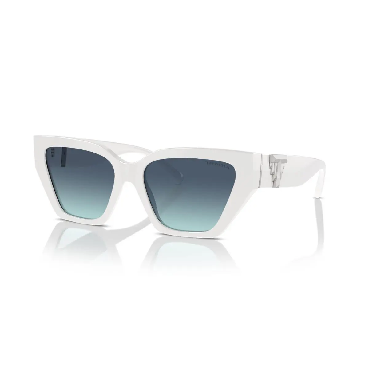 Tiffany TF 4218 White/blue Shaded 8392/9S Sunglasses