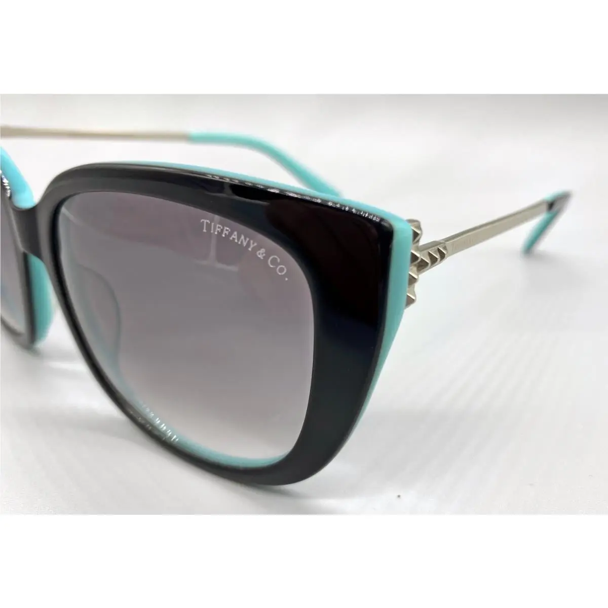 Tiffany Tiffany@co TF4578 511916 Co TF4578 511916 Blk/blue Frame Gradient Lensses Women Sunglasses by Tiffany & Co.
