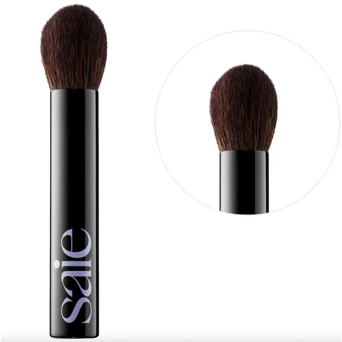 Saie The Fluffy Setting Powder Face Brush with Palm-size Handle