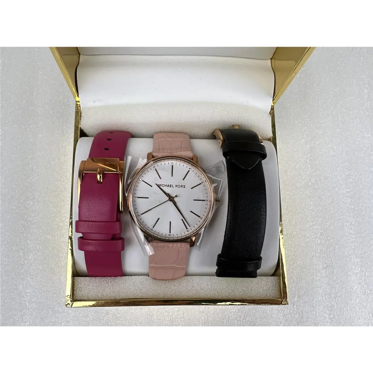 No Battery Michael Kors MK2775 Pyper Leather Strap Watch 38mm