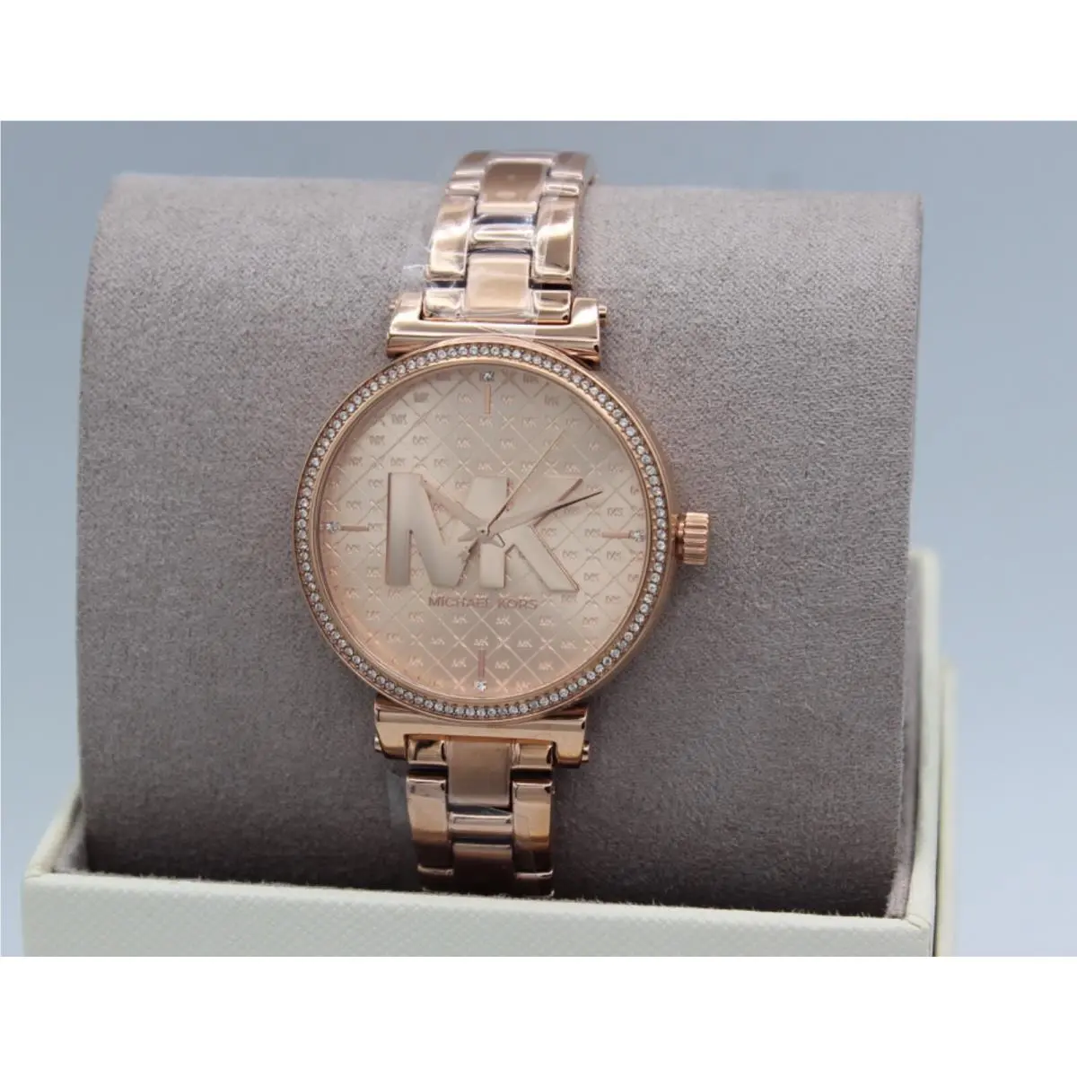 Michael Kors MK4335 Women`s Sofie Rose Gold-tone Stainless Steel Watch