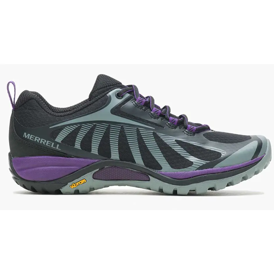 Merrell Siren Edge 3 Black Acai Hiker Sneaker Shoe Women`s US Sizes 5-11/NEW