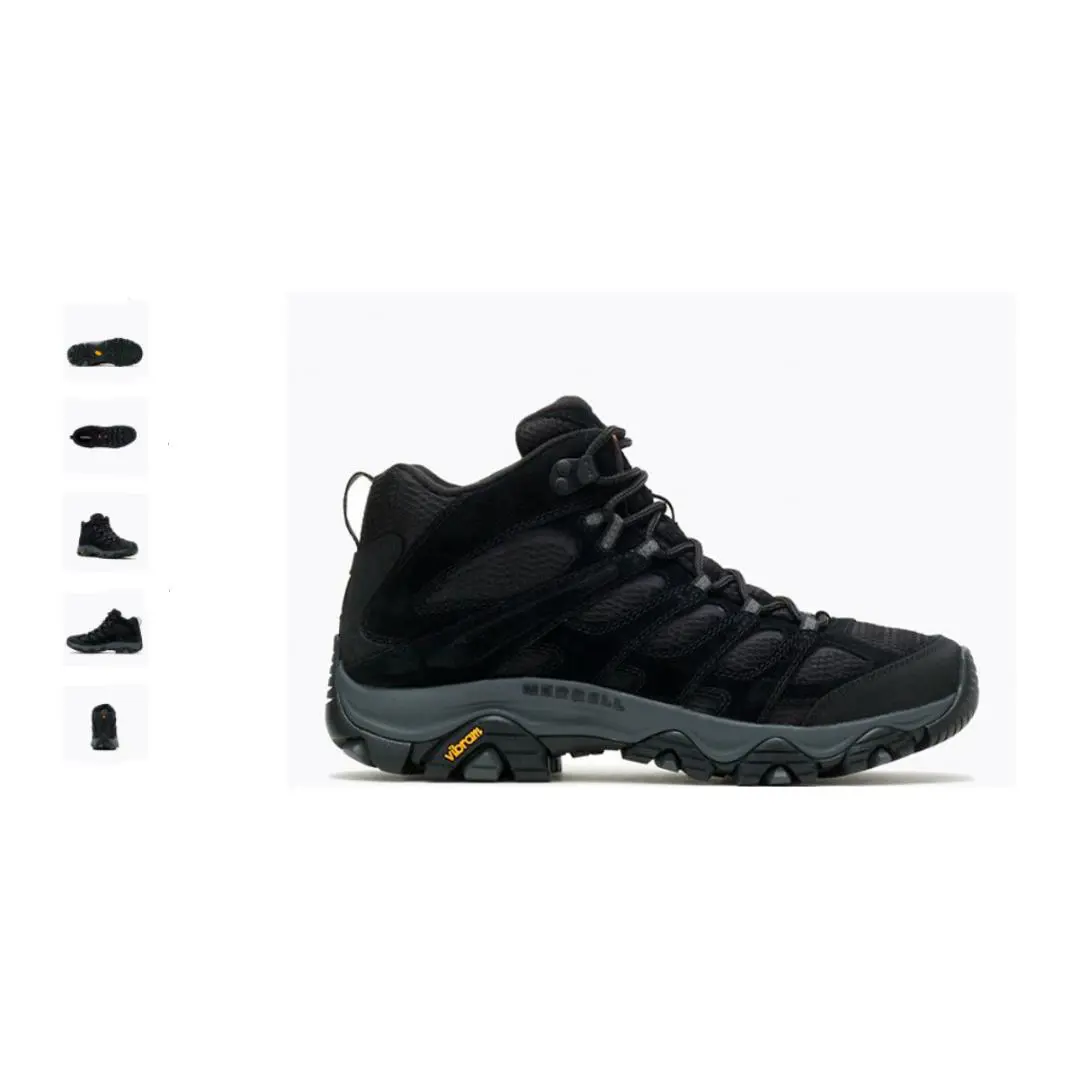 Merrell shoes - Moab 3 Mid - Moab Mid - Black 0