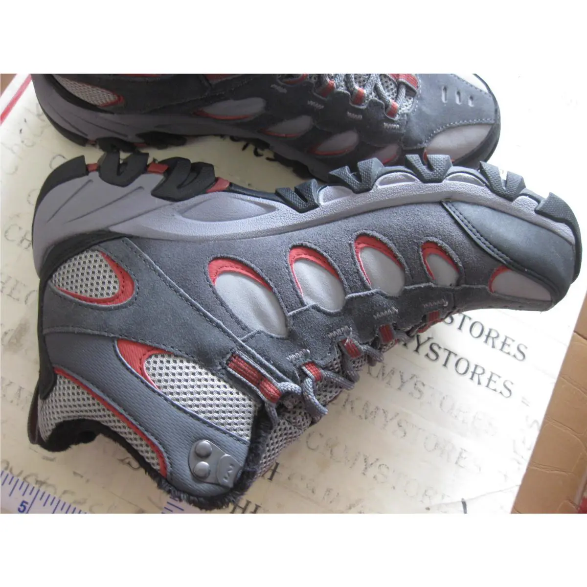 Merrell shoes - CASTLE ROCK/RED OCHRE 1