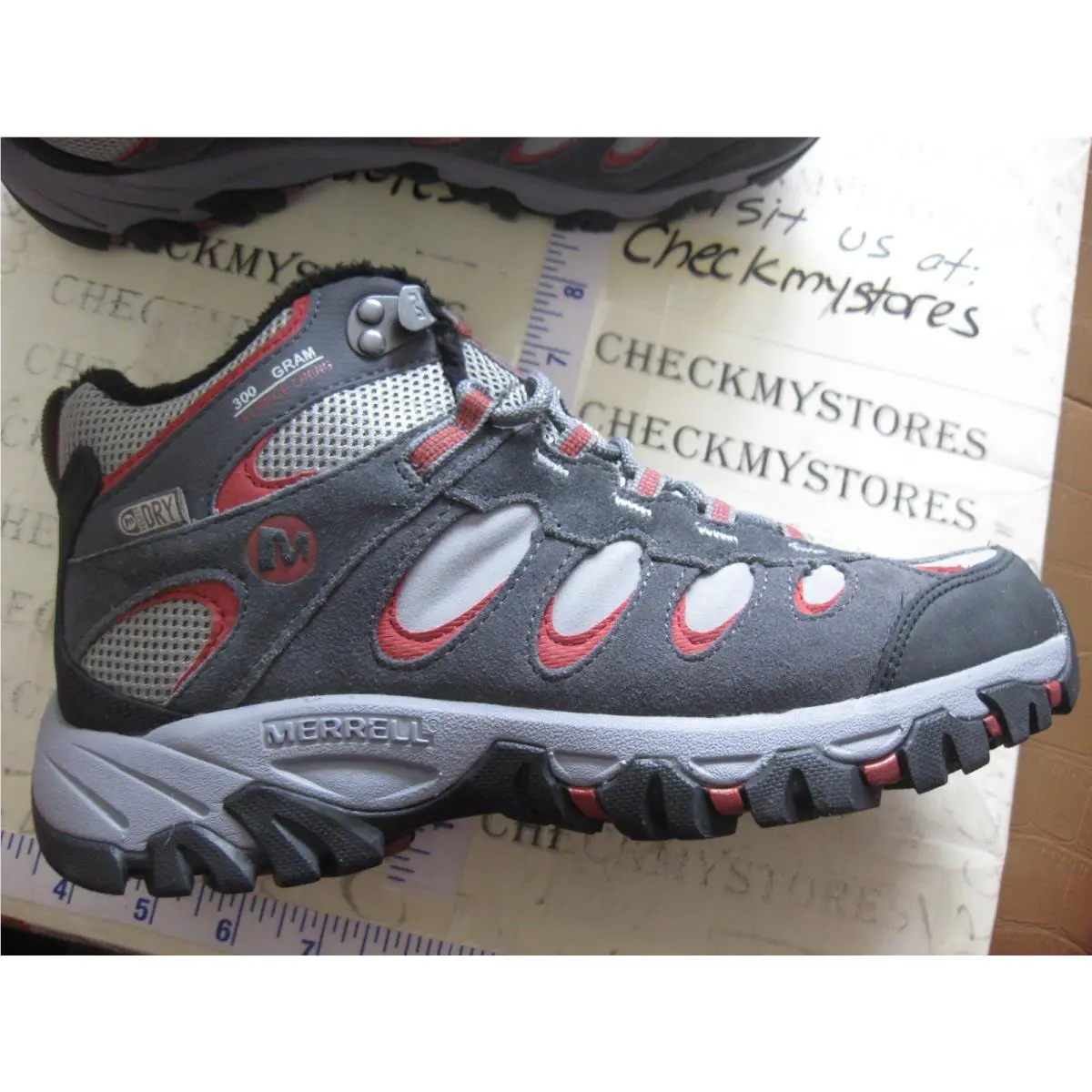 Merrell shoes - CASTLE ROCK/RED OCHRE 5
