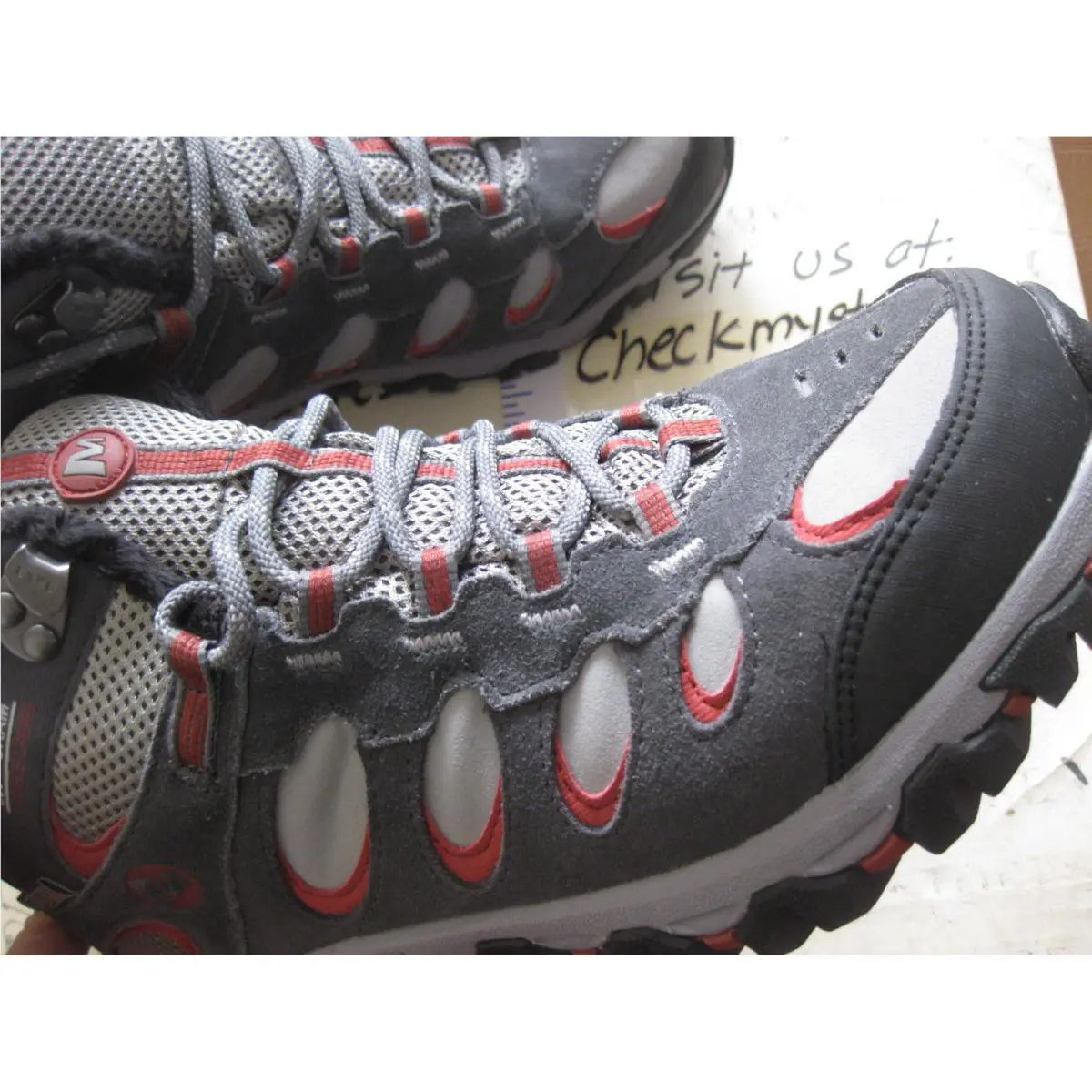 Merrell shoes - CASTLE ROCK/RED OCHRE 6