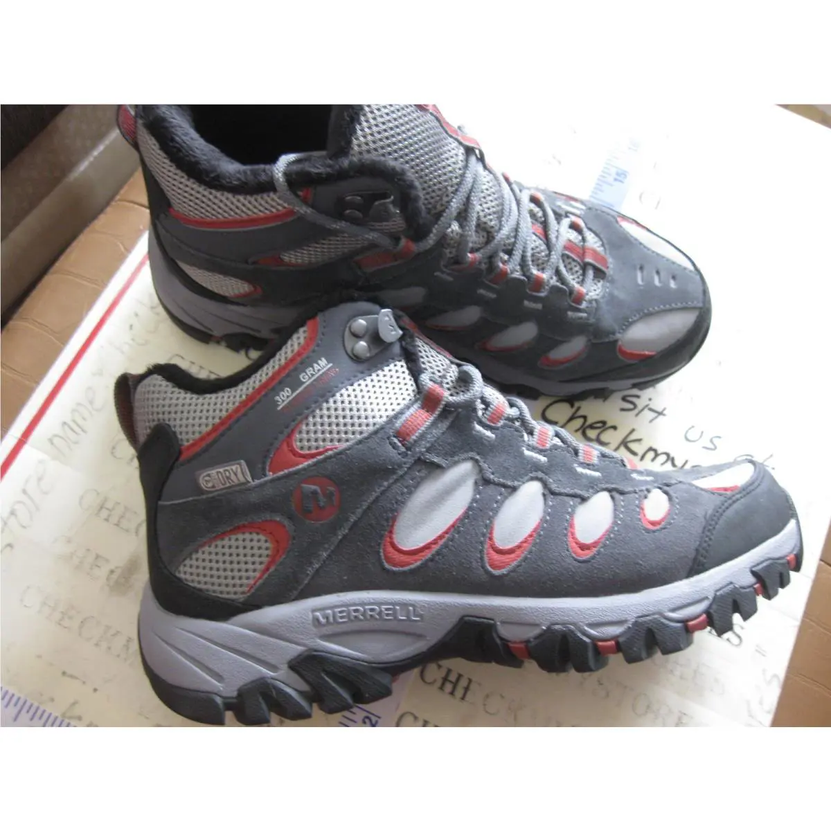 Merrell shoes - CASTLE ROCK/RED OCHRE 7