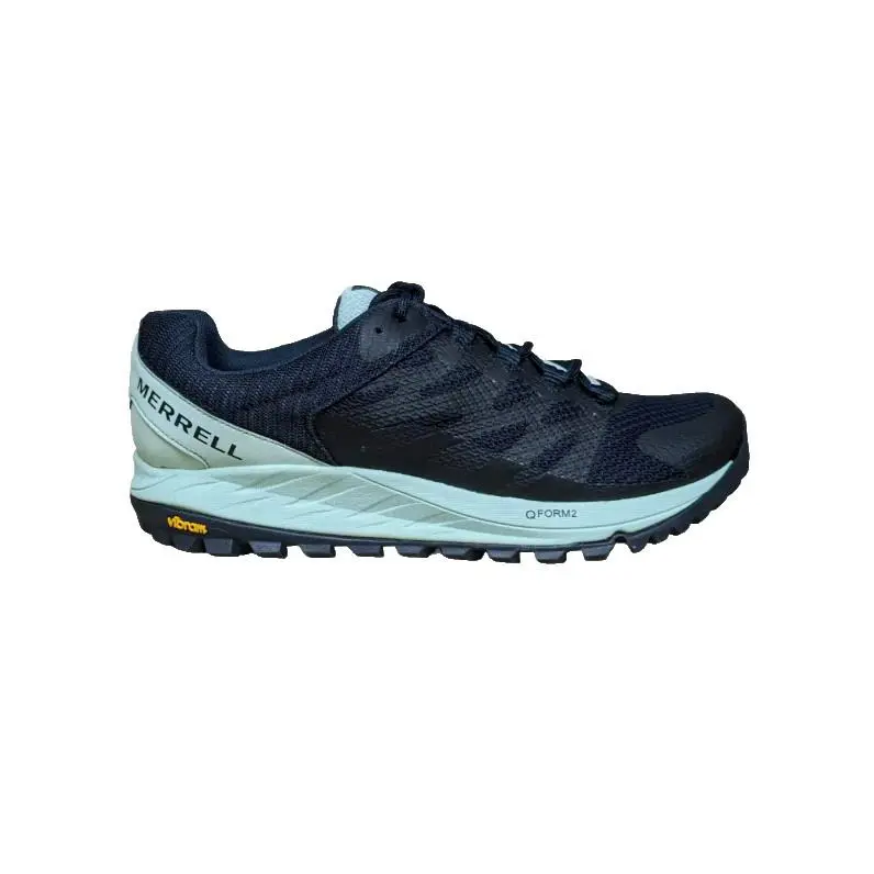 Merrell Antora 2 Womens Navy Jade Athletic Shoes - Navy/Jade
