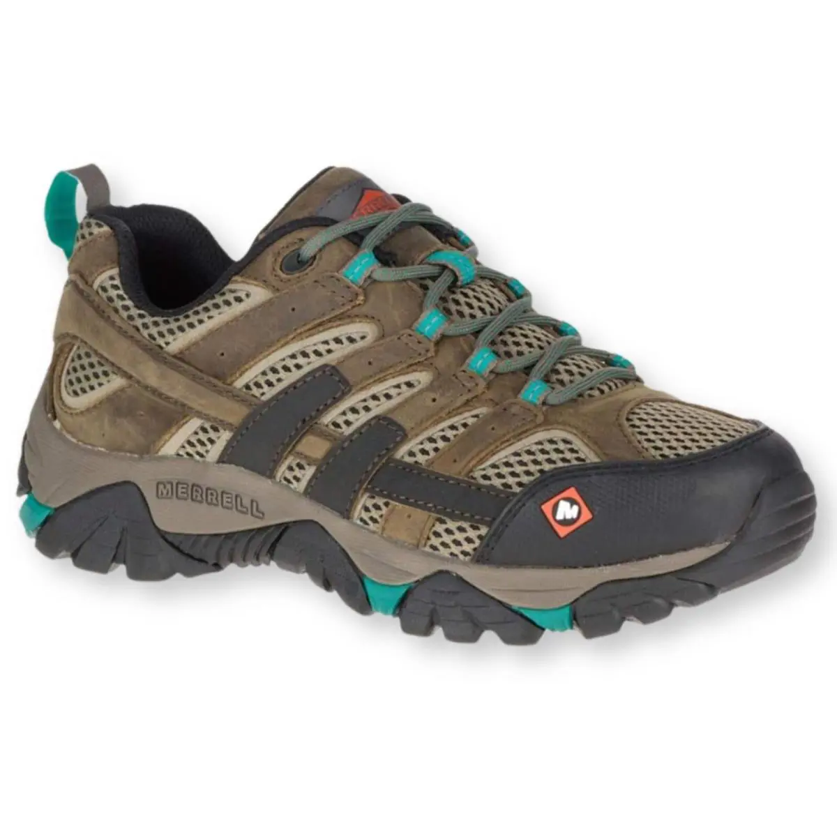 Merrell Work Hiking Shoes Women`s Moab 2 Vapor SR Vent Waterproof - Boulder - Boulder
